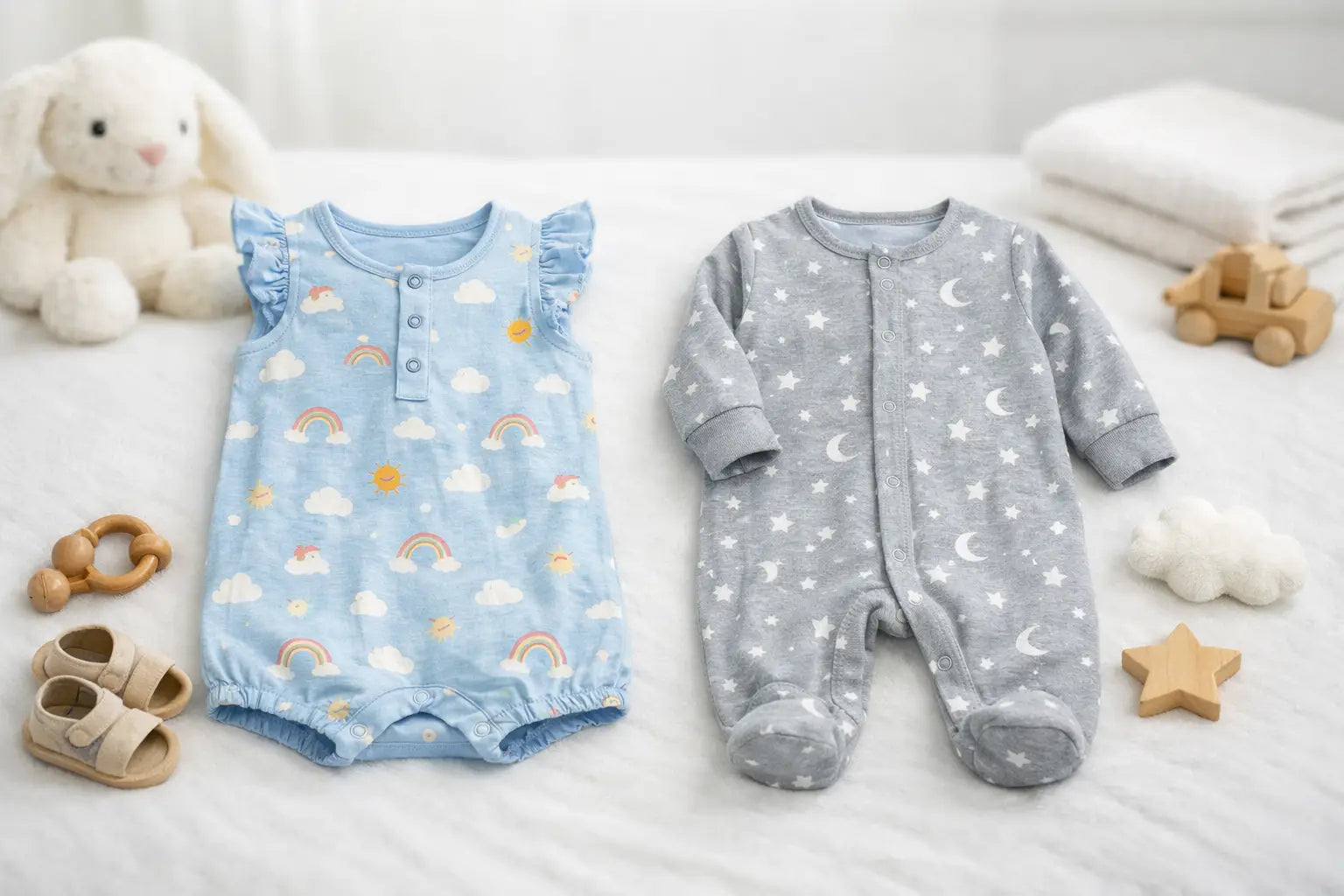 Rompers vs Sleepsuits Difference: Which to Choose?