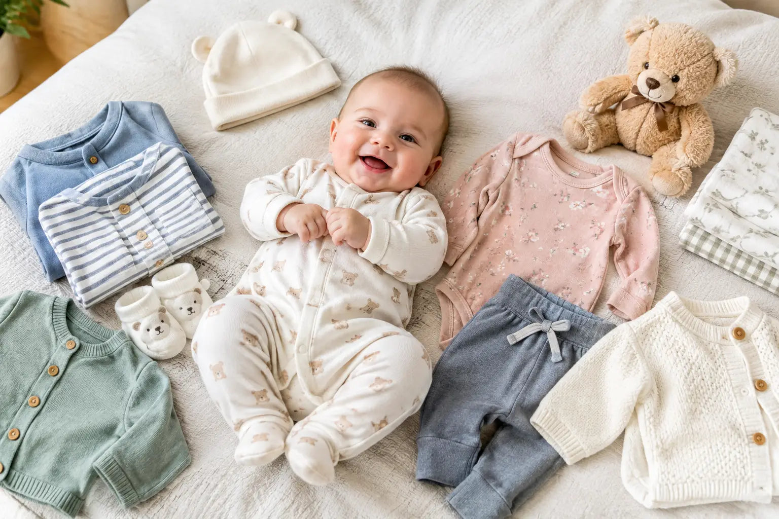 12 Newborn Baby Clothes Ideas for Every Day