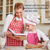 11pc Kids Baking Set: Apron, Chef Hat & Utensils - Little Fashion