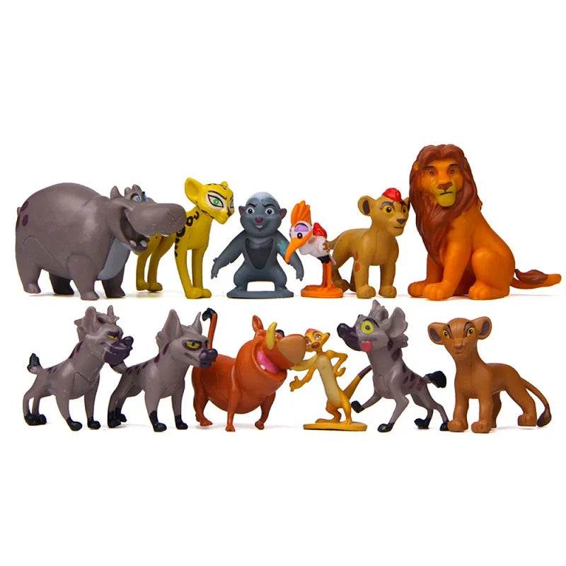 12 - Pack Lion Guard Kion PVC Action Figures Set - collection_name