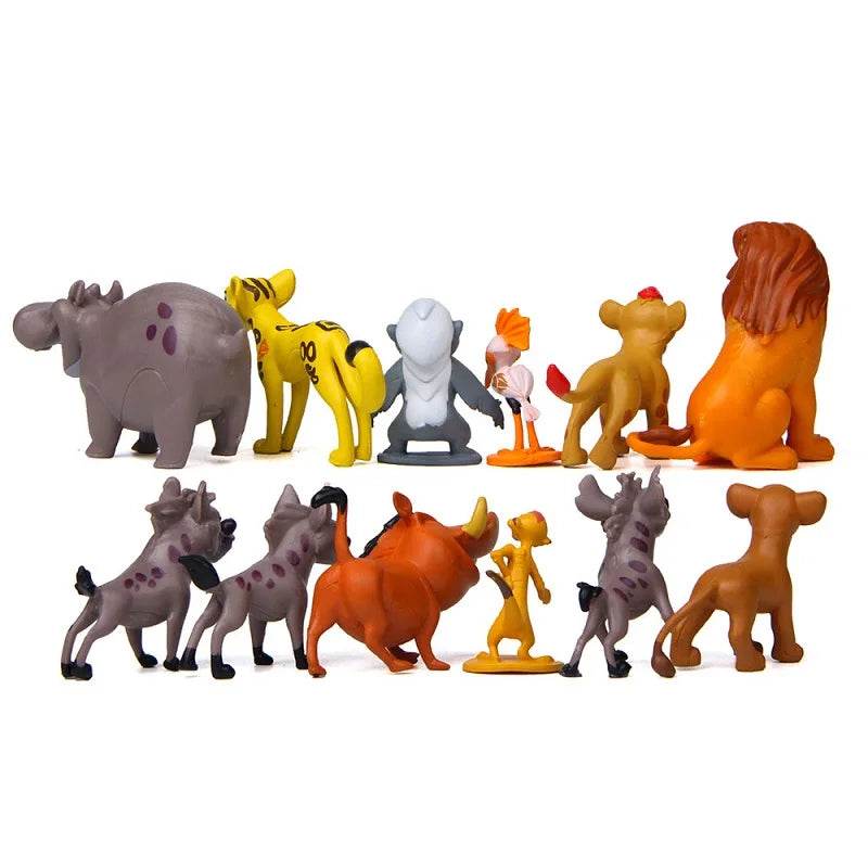 12 - Pack Lion Guard Kion PVC Action Figures Set - collection_name