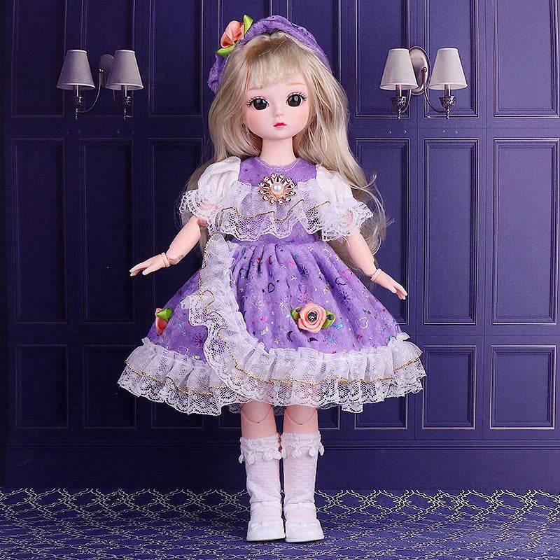1/6 BJD Doll Princess with Clothes Set - Little Fashion