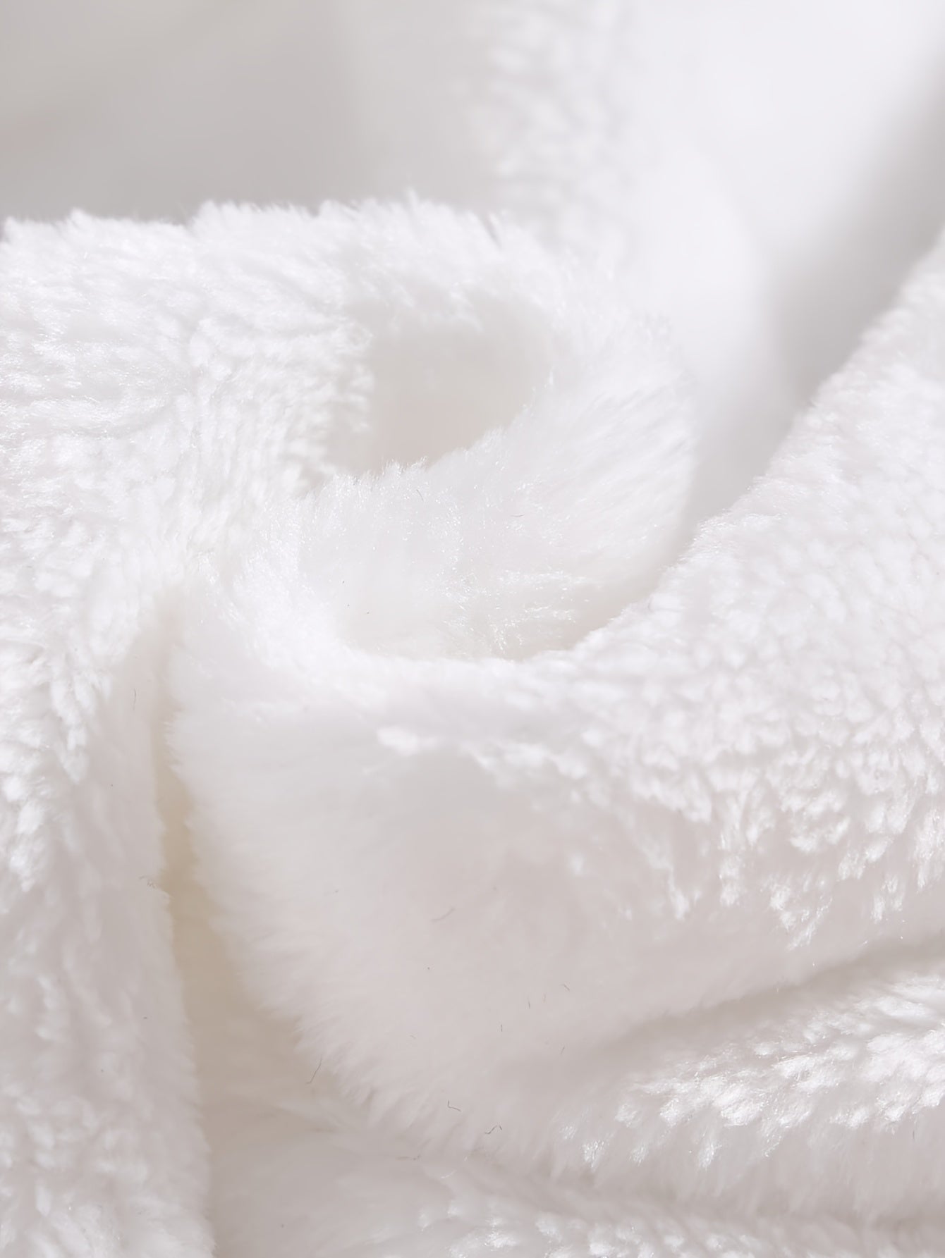 Boys' Bear Patch Hooded Winter Romper