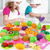 25PCS Kids Kitchen Toy Set with Music & Cutting Play - Little Fashion