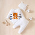 3PCS Tiger Baby Outfit – Hoodie & Pants Set - Little Fashion