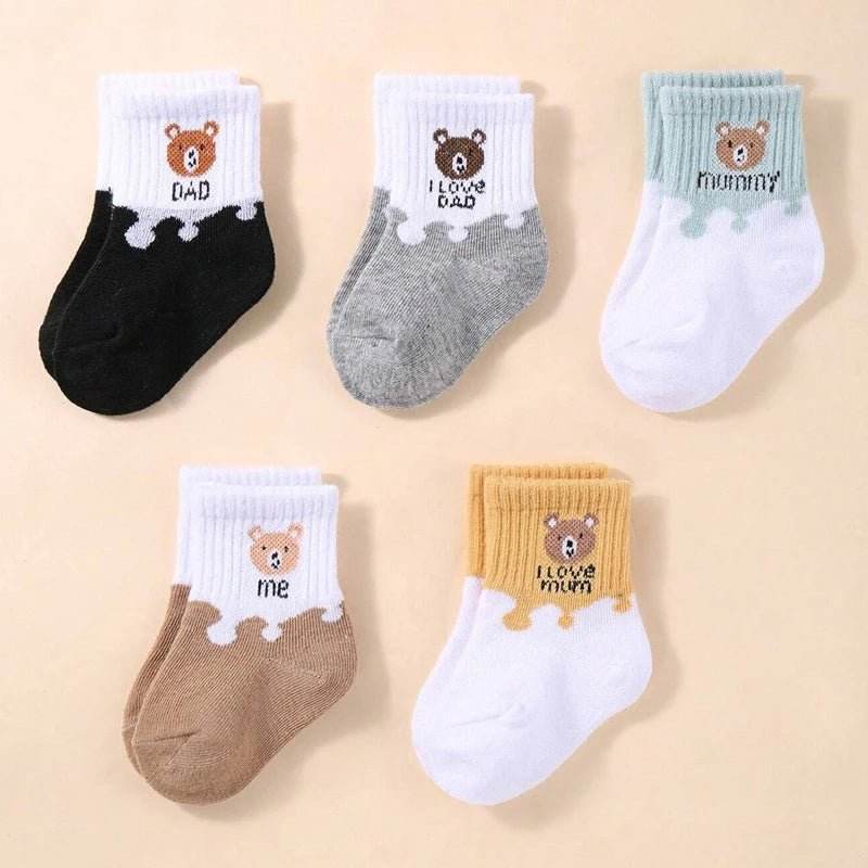5-Pack Low Cut Ankle Socks for Baby & Toddler - Little Fashion