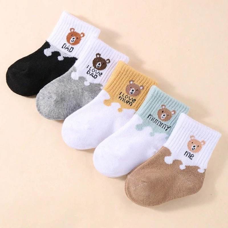 5-Pack Low Cut Ankle Socks for Baby & Toddler - Little Fashion