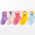 5 Pairs Girls Cartoon Socks – Cute Floral Design - Little Fashion
