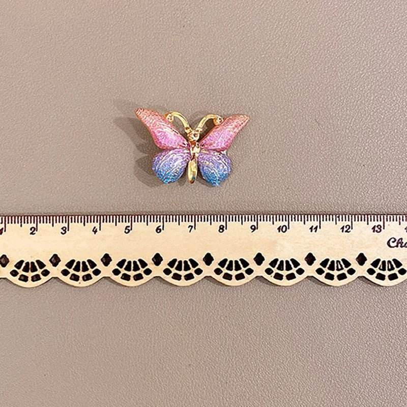 5PCS Kids Gradient Color Hair Clips & Barrettes - Little Fashion