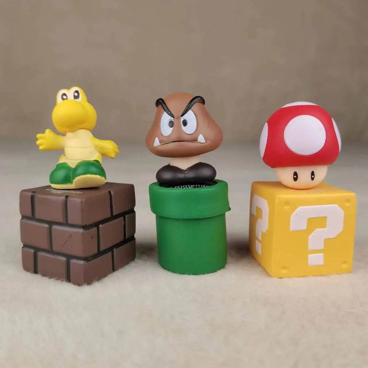 5pcs Super Mario Action Figure Set | Cake Toppers - Little Fashion