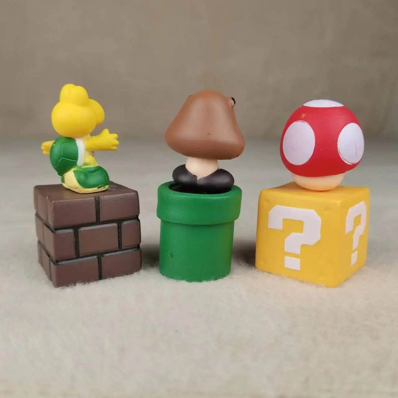 5pcs Super Mario Action Figure Set | Cake Toppers - Little Fashion