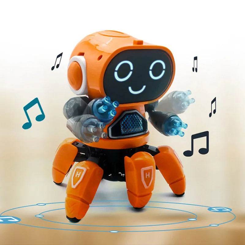 6-Claw Octopus Robot Toy with Music & LED Lights - Little Fashion
