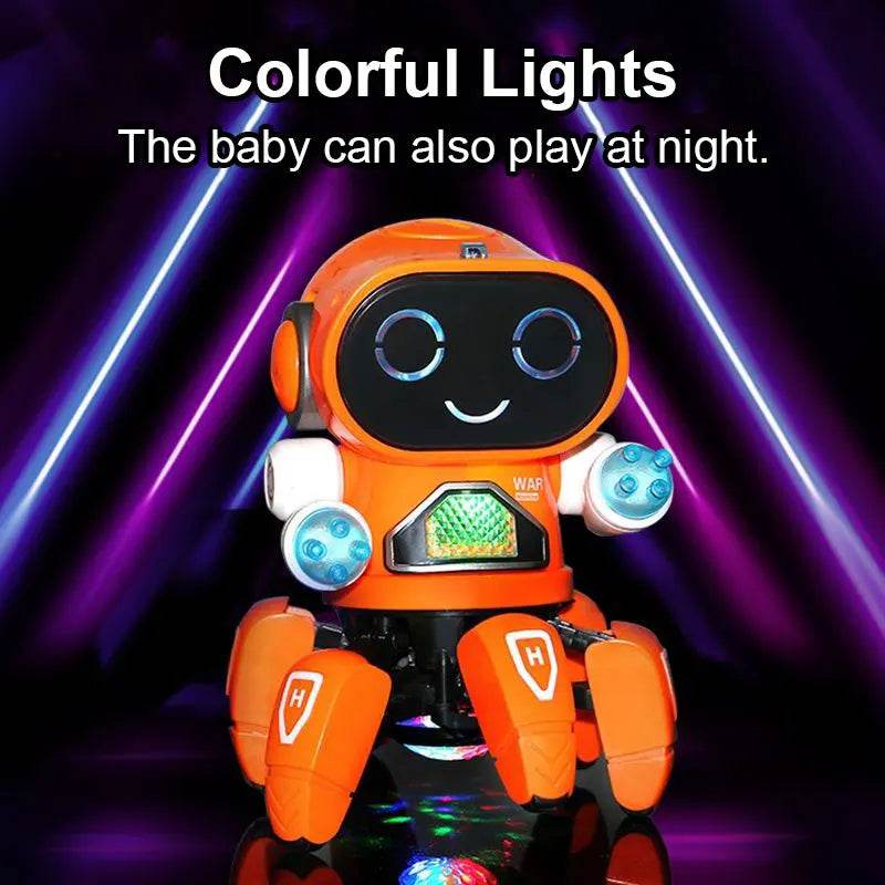 6-Claw Octopus Robot Toy with Music & LED Lights - Little Fashion
