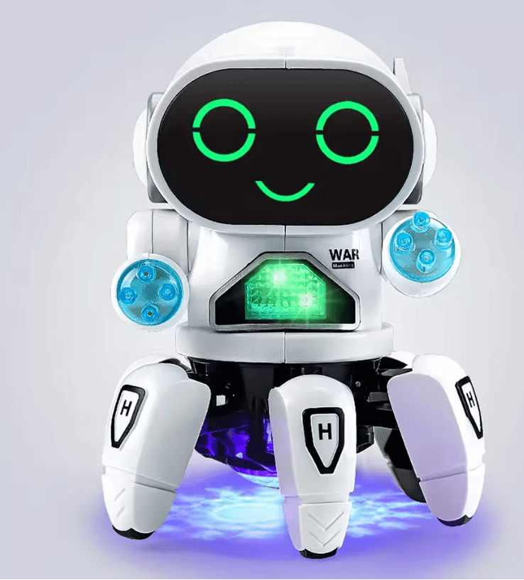 6-Claw Octopus Robot Toy with Music & LED Lights - Little Fashion