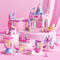 6-in-1 Girls Castle Building Blocks Kit - Little Fashion