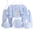 7-Piece Newborn Baby Clothes Set – Spring Cotton Outfit for Baby Boys and Girls - Little Fashion