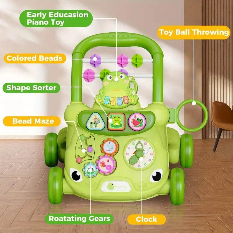 8-in-1 Baby Walker & Activity Center, Early Edu Toy - Little Fashion