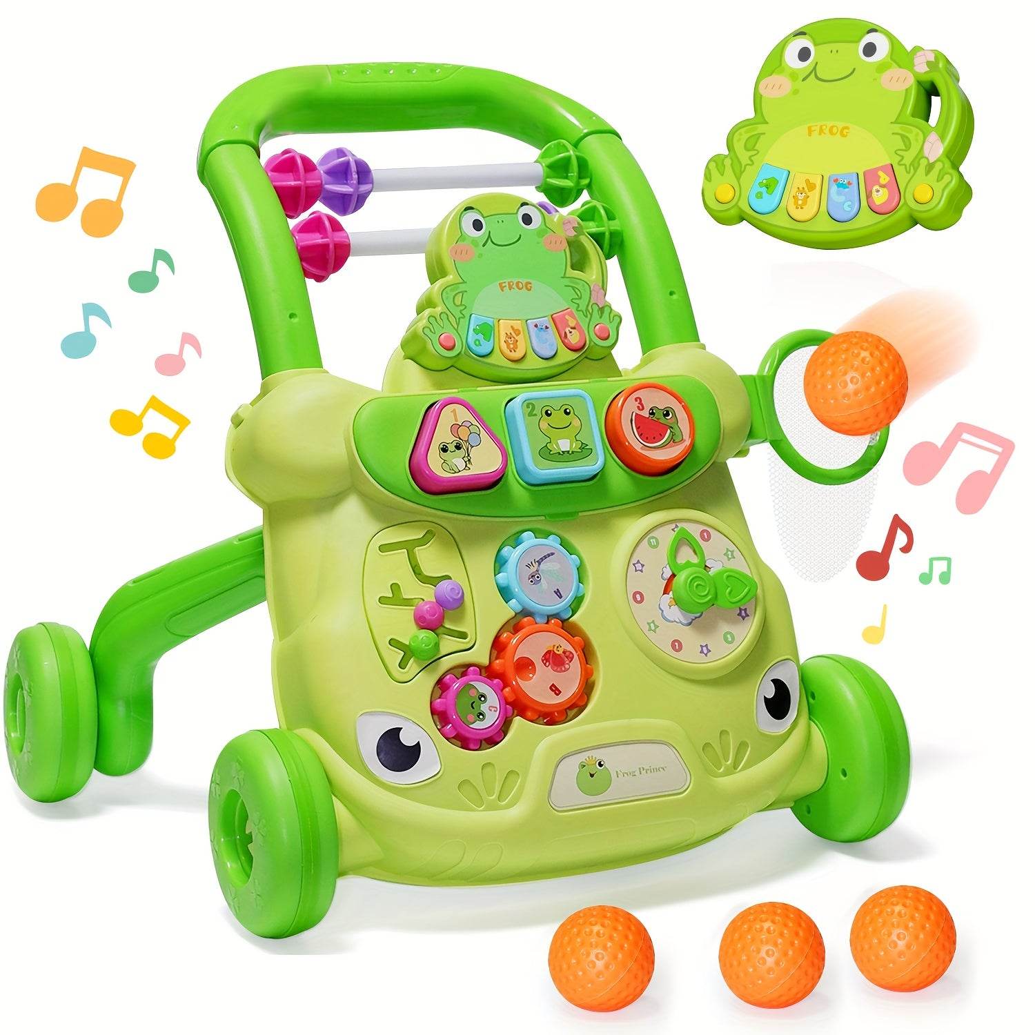 8-in-1 Baby Walker & Activity Center, Early Edu Toy - Little Fashion