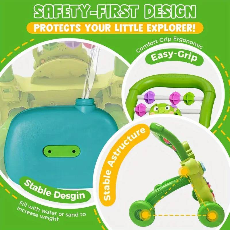 8-in-1 Baby Walker & Activity Center, Early Edu Toy - Little Fashion