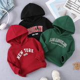 Boys' 3pcs Cozy City Print Hoodies