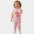 Girls Pink Tracksuit 2-Piece – Soft Cotton Loungewear