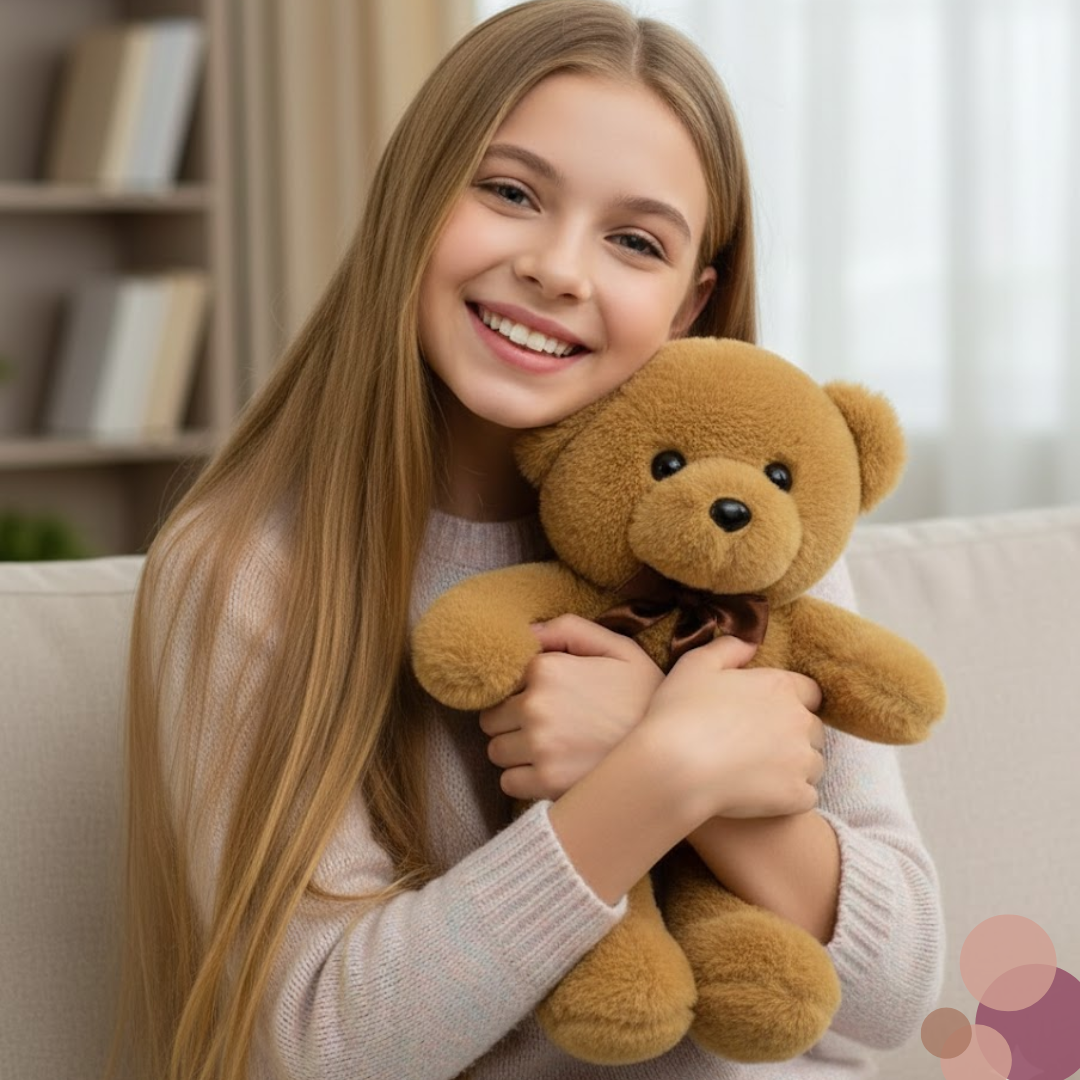 Valentine Gift 30cm Teddy Bear Plush Toy – Cuddly & Adorable