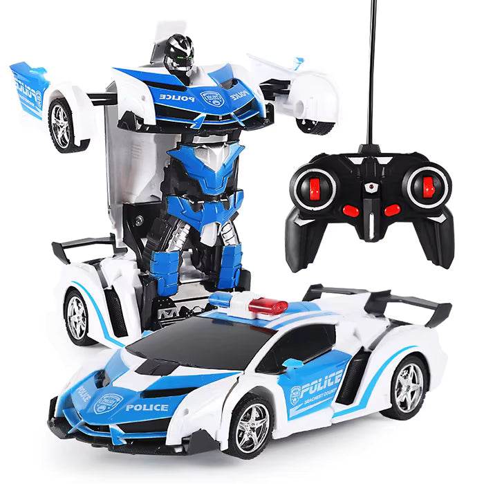 2-in-1 RC Deform Robot Car for Kids Gift - Little Fashion