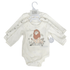 Baby bodysuit with 'The Lion King' design on a white background