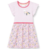 Girls Peppa Pig Character Dress with white background