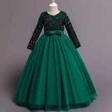 Sequin Princess Mesh Dress for Girls 4-9Y