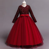 Sequin Princess Mesh Dress for Girls 4-9Y