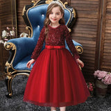 Sequin Princess Mesh Dress for Girls 4-9Y