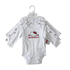 Hello Kitty Girls 3-Pack Long Sleeve Vests on hanger Package