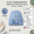 Kiddies World Prince Knitted Hat NB-3M