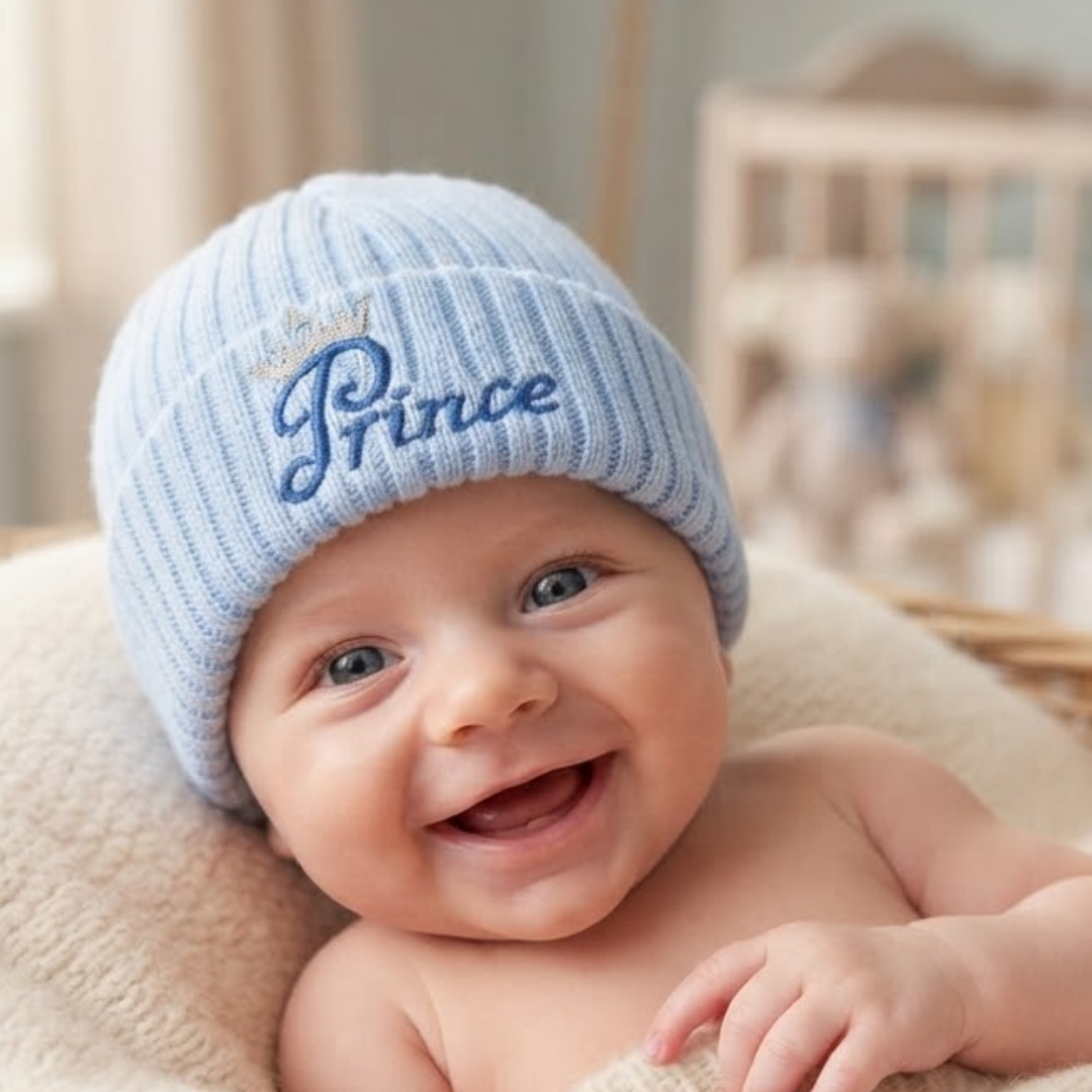 Kiddies World Prince Knitted Hat NB-3M