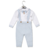 Little Gent Boys Bow Tie Bodysuit & Braces Set 0-12M