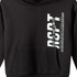 Closure of Minoti Boys Black Hoody Cotton Blend 