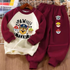Red PAW Patrol Boys Hoodie & Pants Tracksuit Set
