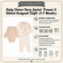 Rock A Bye Baby Borg Jacket & Bodysuit Outfit