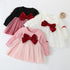 Girls Bow Mesh Dress | Long Sleeve Spring/Autumn 0-4Y