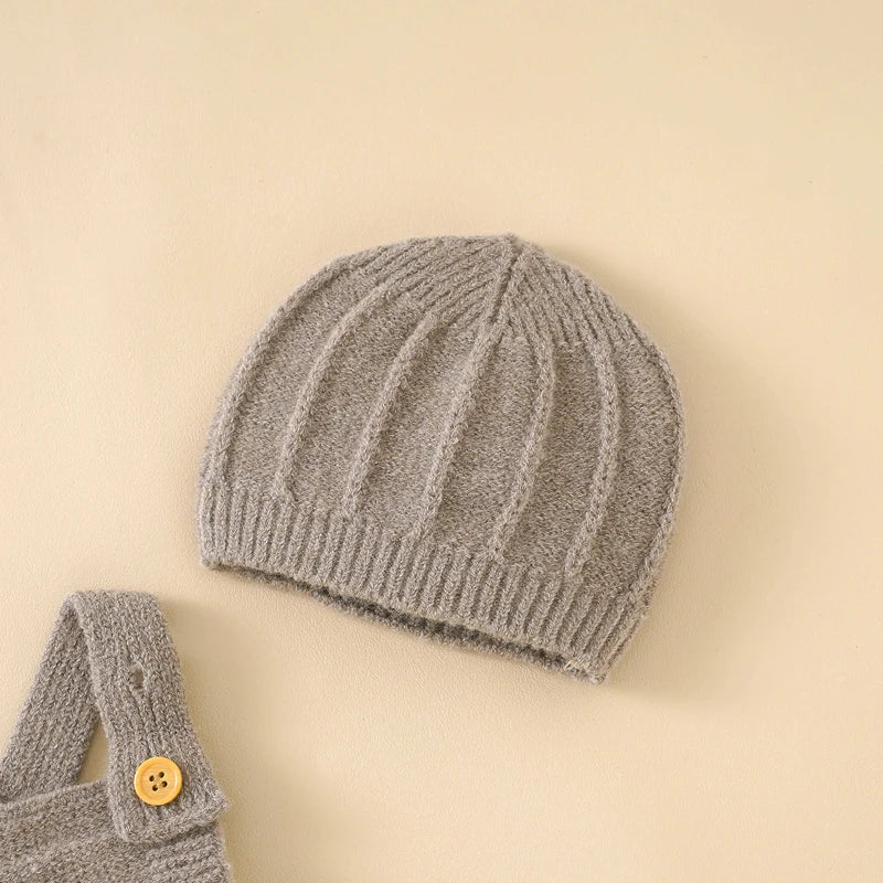 Knit Rompers & Hats: Newborn Baby Jumpsuits & Outfits