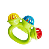 0-24 Months Baby Sensory Hand Three Bell Rattle toy Set (1-4PCS) - Grasping Hand Bells for Newborns & Infants - Little Fashion