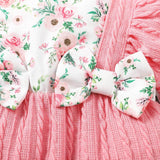 Baby Girl Floral Romper & Headband Set 0-18M - Little Fashion