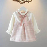 Vintage Princess Dress for Girls – Spring/Autumn Outfit
