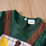Cute Giraffe Baby Bodysuit – Long Sleeve for Boys & Girls - Little Fashion