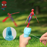 Anime Spiderman and Captain America Flying Toy for Boys - Little Fashion