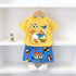 Children's outfit with Donald Duck design on a white background