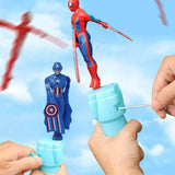 Anime Spiderman and Captain America Flying Toy for Boys - Little Fashion