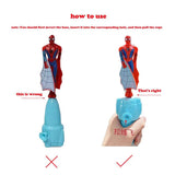 Anime Spiderman and Captain America Flying Toy for Boys - Little Fashion