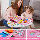 Montessori Busy Board Toy for Toddlers – Travel Fun - Little Fashion
